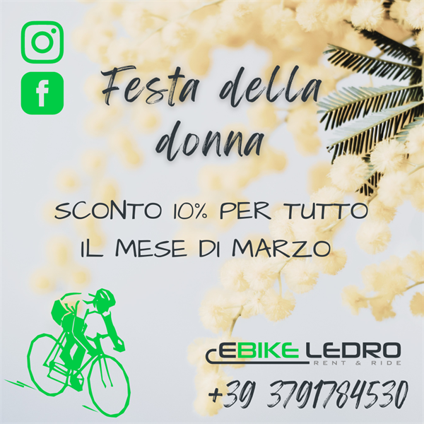 Sconto 10% festa della donna